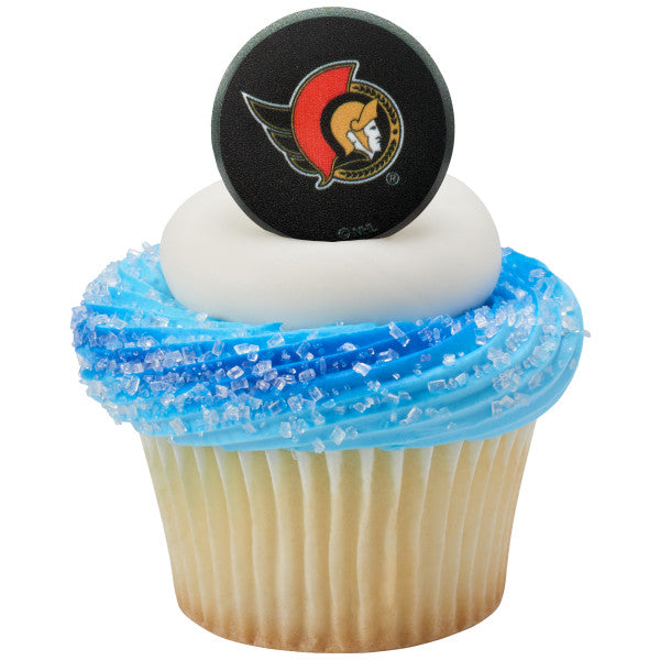NHL Ottawa Senators Cupcake Rings