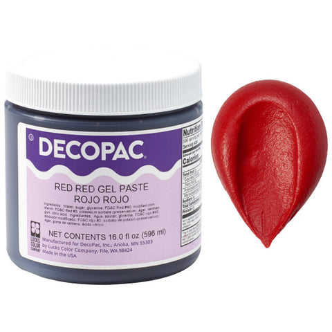 DecoPac Red Red Premium Paste Premium Paste Color