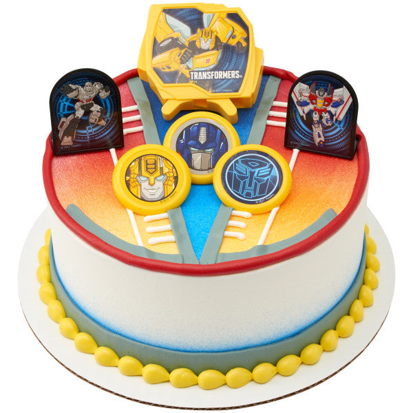 Transformers® Autobot Battle DecoSet® and Edible Image Background