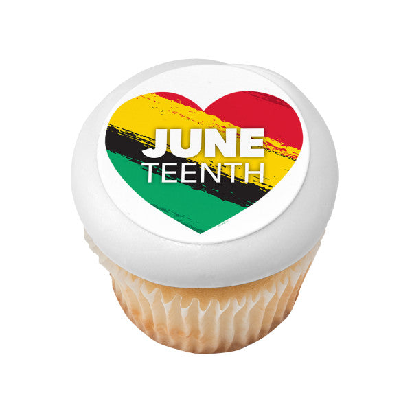 Juneteenth Edible Cake Topper Image