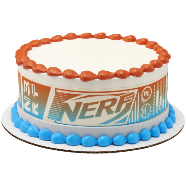 NERF Shots and Goals Edible Cake Topper Image Strips