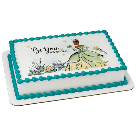 Princess Tiana Edible Cake Topper Image