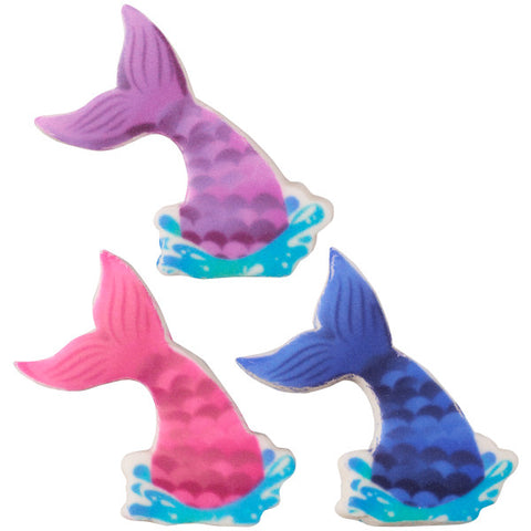 Mermaid Tail Minis Sweet Decor Edible Decorations