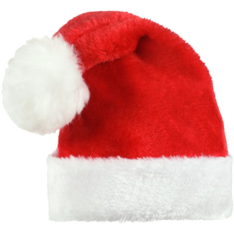 Santa Plush Hat Child, 1ct