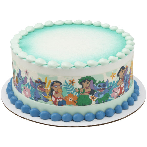 Disney Lilo and Stitch  Edible Cake Topper Image Strips 3ct