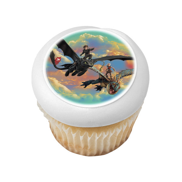 DreamWorks How To Train Your Dragon Edible Cake Topper Image