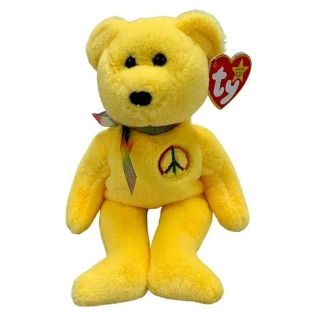 Bear Beanie Baby - Peace II, 1ct