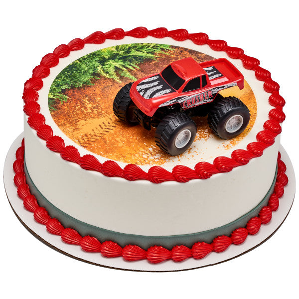 Monster Truck DecoSet® and Edible Image Background
