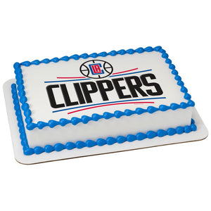 NBA Los Angeles Clippers Edible Cake Topper Image