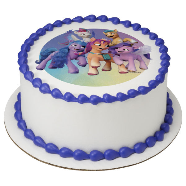 My Little Pony™ Everypony  Edible Cake Topper Image