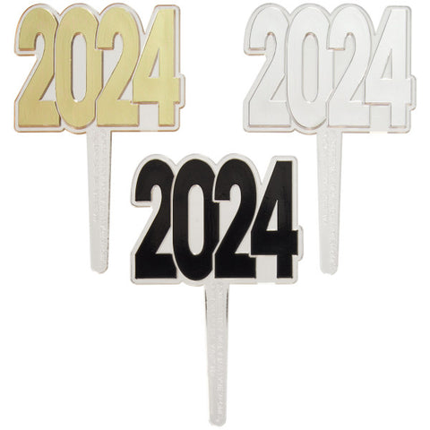 2024 Foil DecoPics Cake Decorations