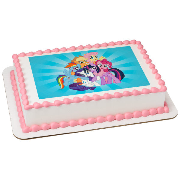 My Little Pony Edible Cake Topper Image