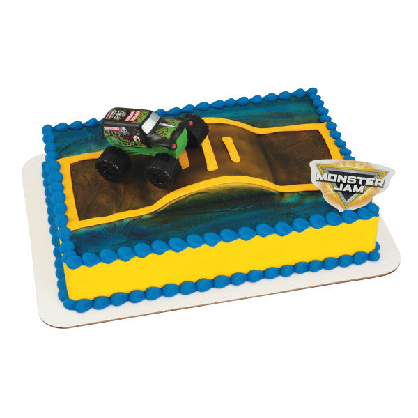 Monster Jam Full Throttle Fun DecoSet and Edible Cake Topper Image Background