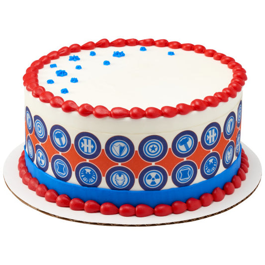 MARVEL Avengers Edible Cake Topper Image Strips