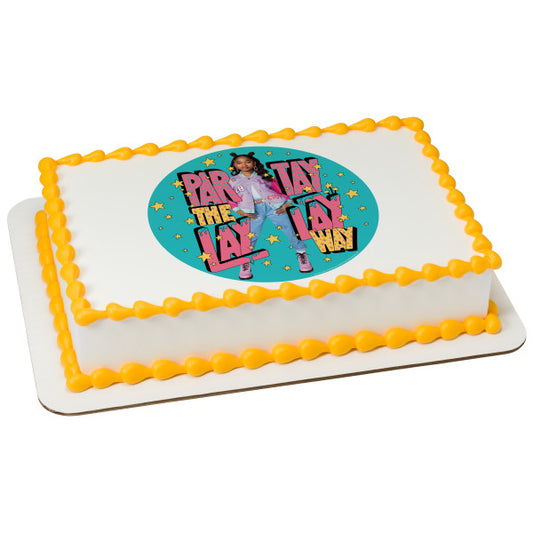 That Girl Lay Lay Partay The Lay Lay Way Edible Cake Topper Image