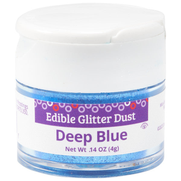Deep Blue Edible Glitter