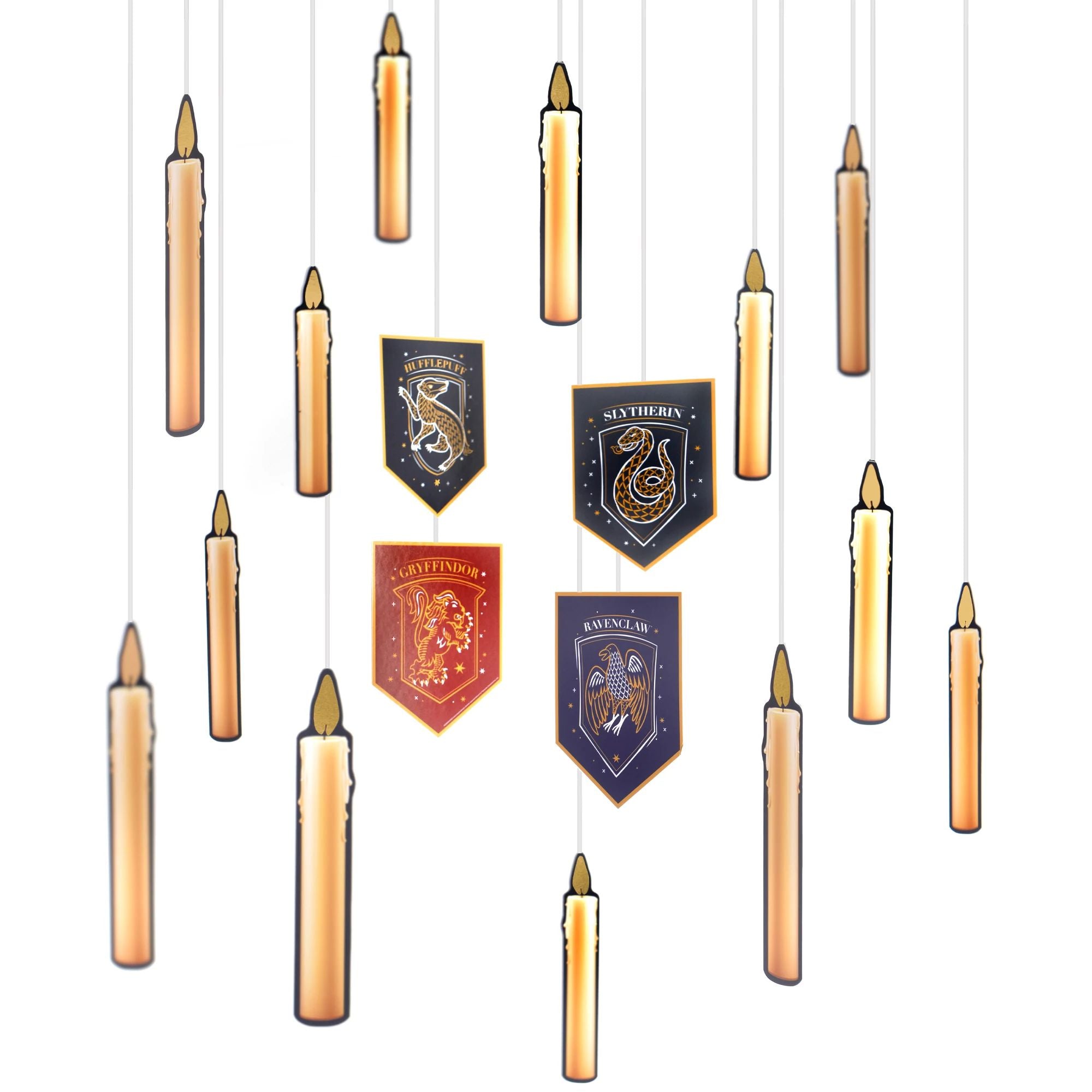Harry Potter Hogwarts United Hanging Paper Decorating Set