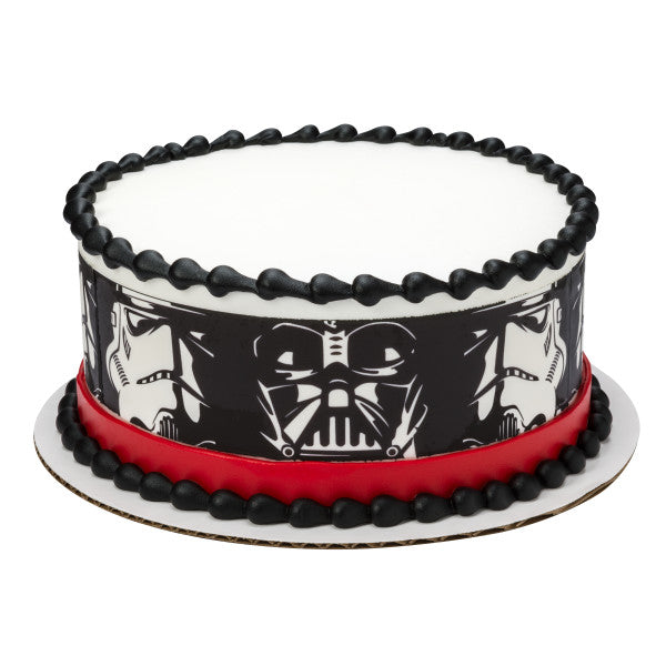 Star Wars Darth Vader & Stormtroopers Edible Cake Topper Image Strips