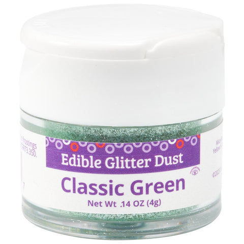 Classic Green Dust Edible Glitter