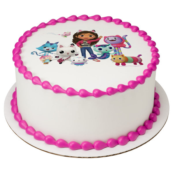 Gabby's Dollhouse Edible Cake Topper Image