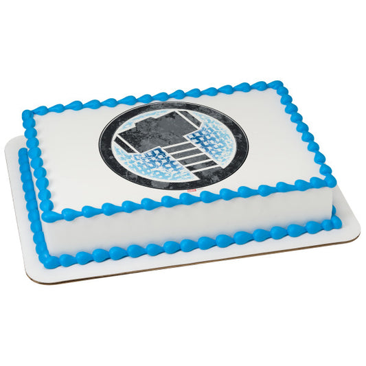MARVEL Avengers Thor Icon Edible Cake Topper Image