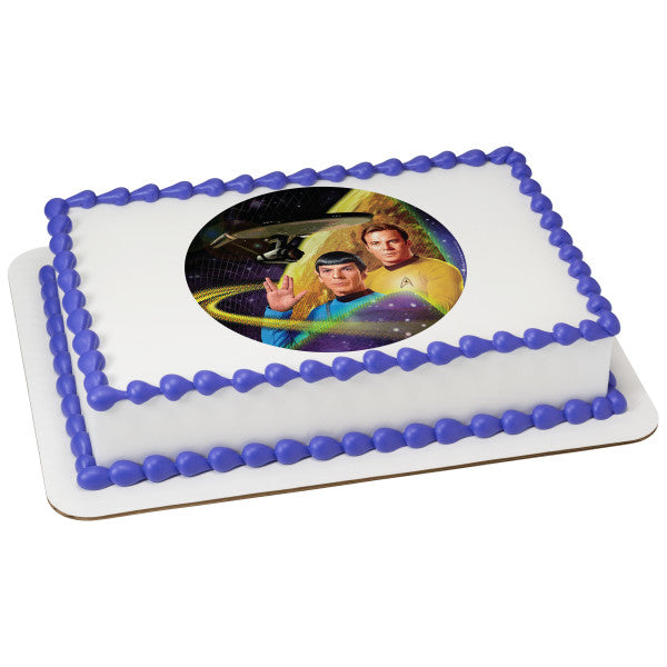 Star Trek Edible Cake Topper Image