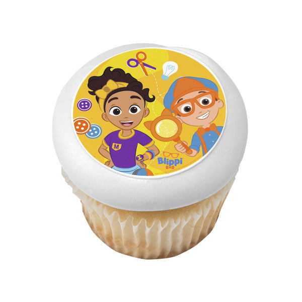 Blippi Let's Go See! Edible Cake Topper Image