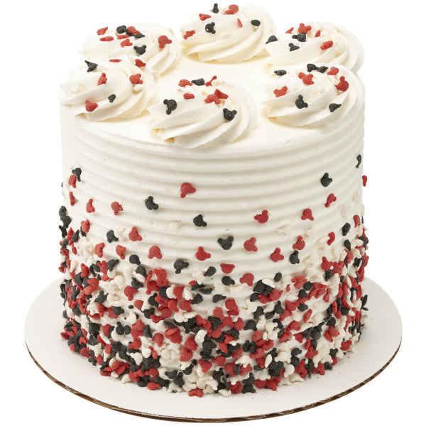 Mickey Mouse Red, Black and White Quins