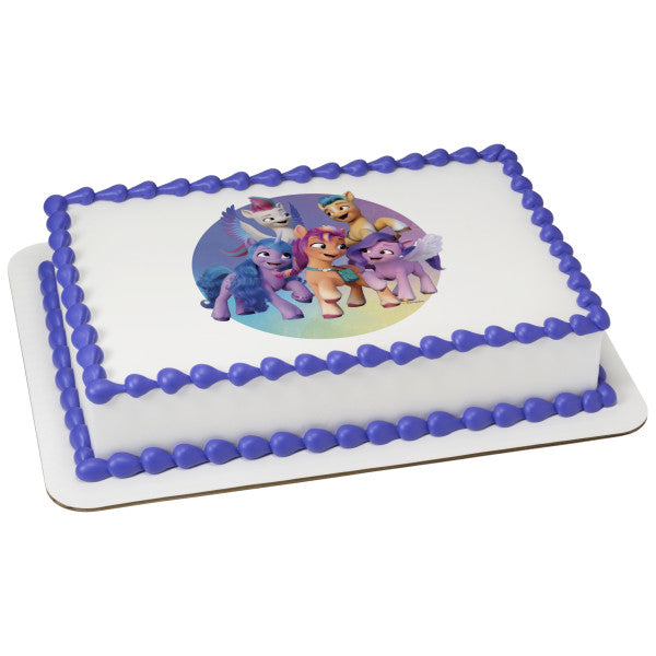 My Little Pony™ Everypony  Edible Cake Topper Image