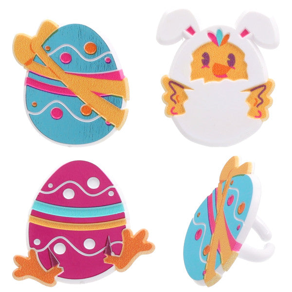 Egg-Cited for Easter  Cupcake Rings 12ct