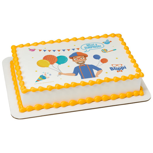 Imagen comestible para decoración de tarta de Blippi