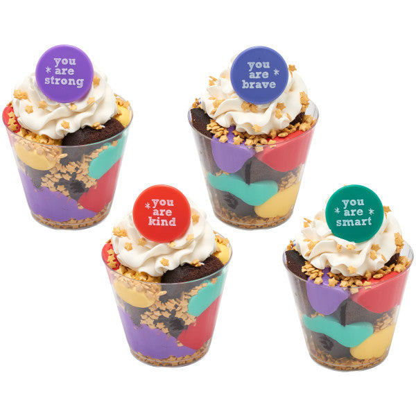 Expressions Pencil Clip  Cupcake Layon 12ct