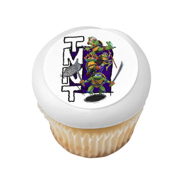 TMNT Mutant Mayhem Surface Time! Edible Cake Topper Image