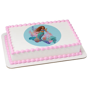 The Little Mermaid Find Your Voice Edible Cake Topper Image