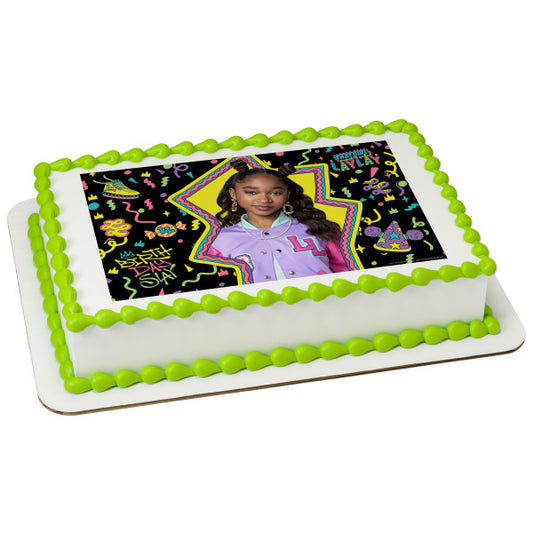 That Girl Lay Lay Birthday Slay Edible Cake Topper Image