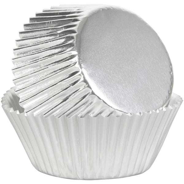 Silver Foil Baking Cups, 24ct