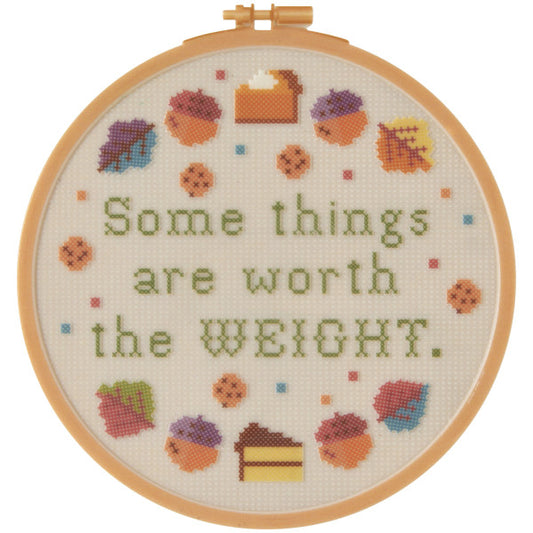 Thanksgiving Cross-Stitch Easel Back Layon
