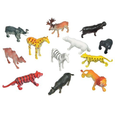 Zoo Animals Assorted Favor Pack, 48pcs