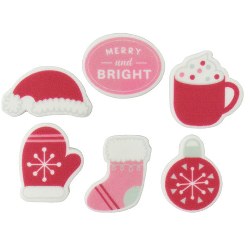 Merry & Bright Sweet Décor® Edible Decorations
