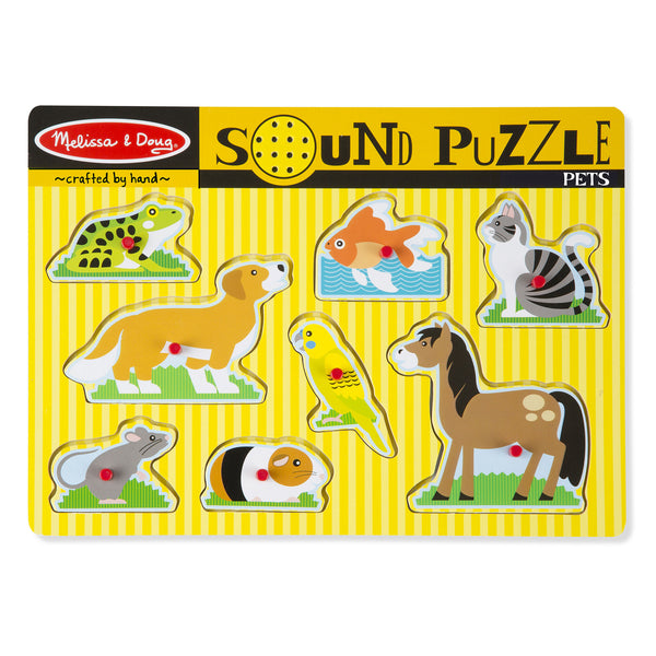Pets Sound Puzzle - 8 Pieces