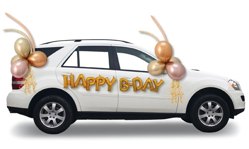 Birthday Gold & Glam Balloon Kit