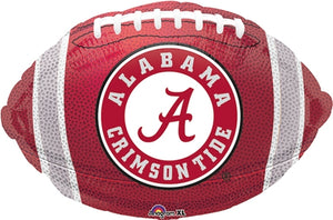 University of Alabama Crimson Tide 18" Football Balloon, 1ct