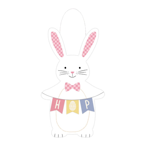 Pastel Bunny Easel Sign