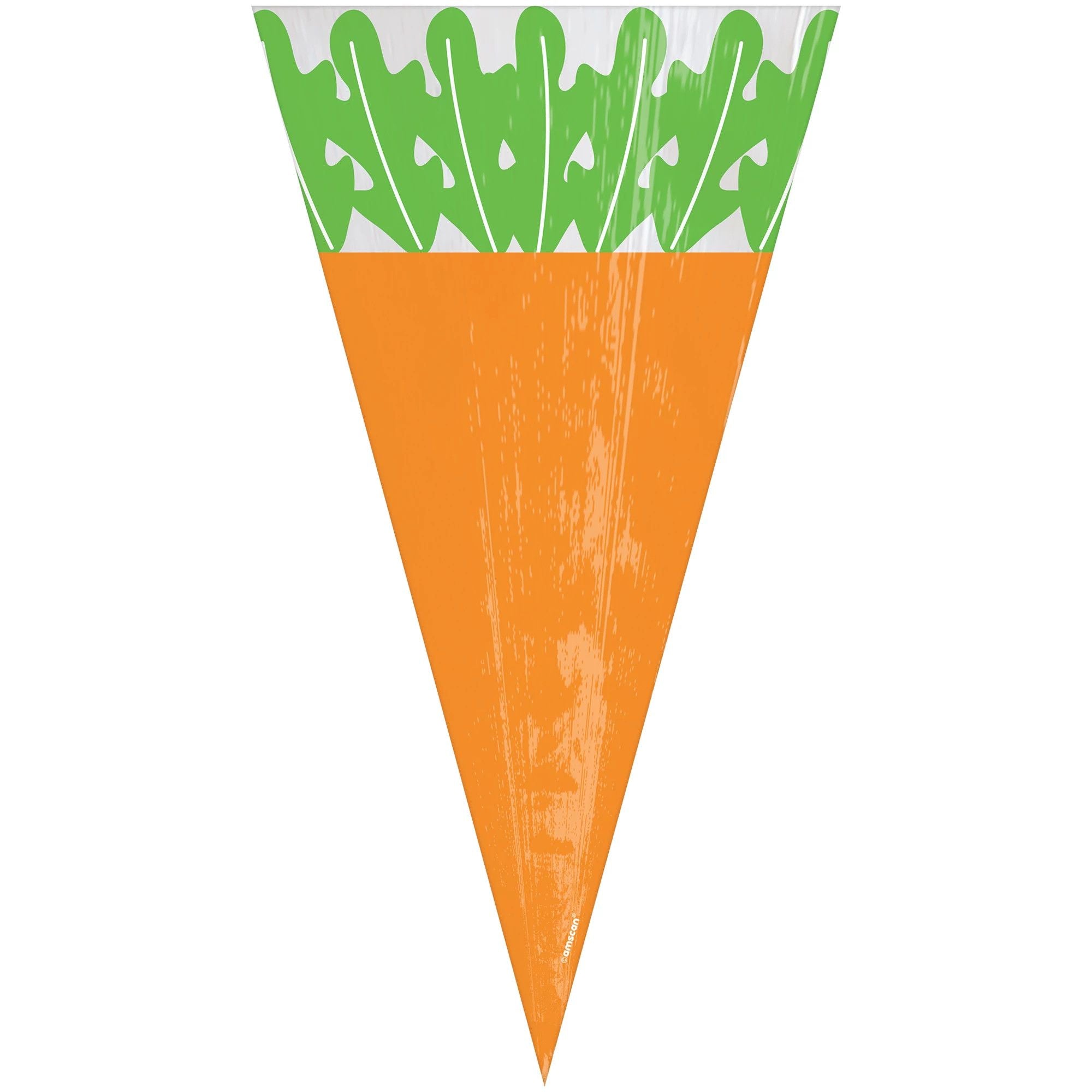 Carrot Cellophane Treat Bags