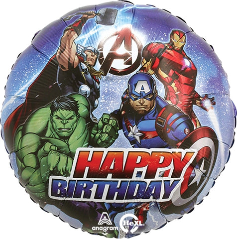 Avengers Birthday Foil 18" Balloon