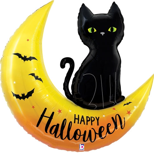Halloween Moon 41" Foil Balloon