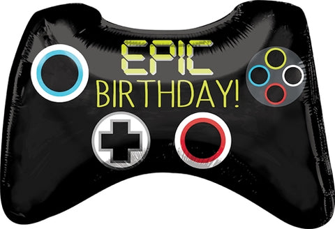 Birthday Epic Party Game Controller 28" Balloon