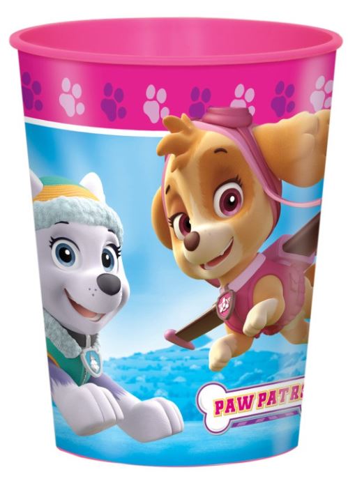 Pink Paw Patrol 16oz Plastic Stadium Cup, 1ct
