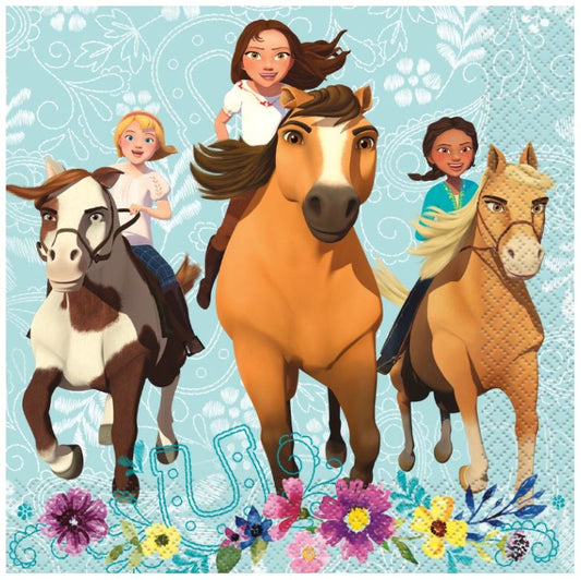 Spirit Riding Free Luncheon Napkins, 16ct