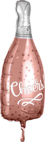 Cheers Rosé 26" Foil Balloon, 1ct